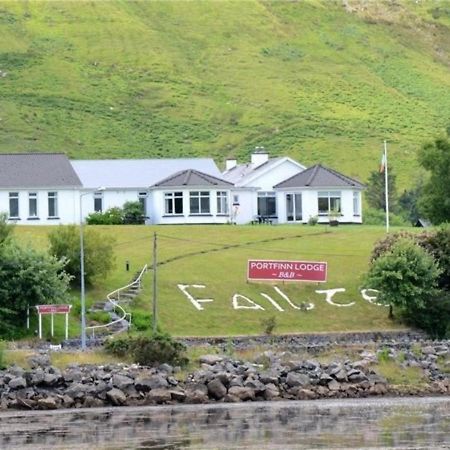 Portfinn Lodge Leenaun Esterno foto