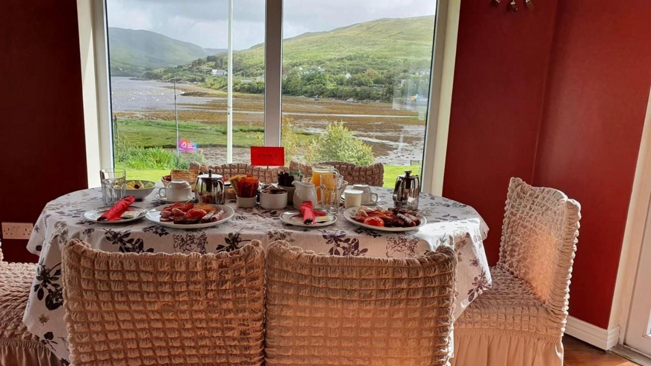 Portfinn Lodge Leenaun Esterno foto